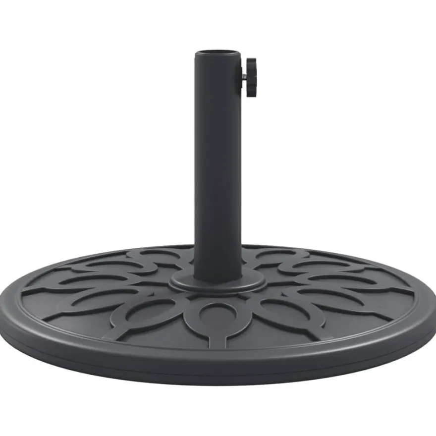 vidaXL Sonnenschirmständer für Ø38/48 mm Mast 12 kg Rund