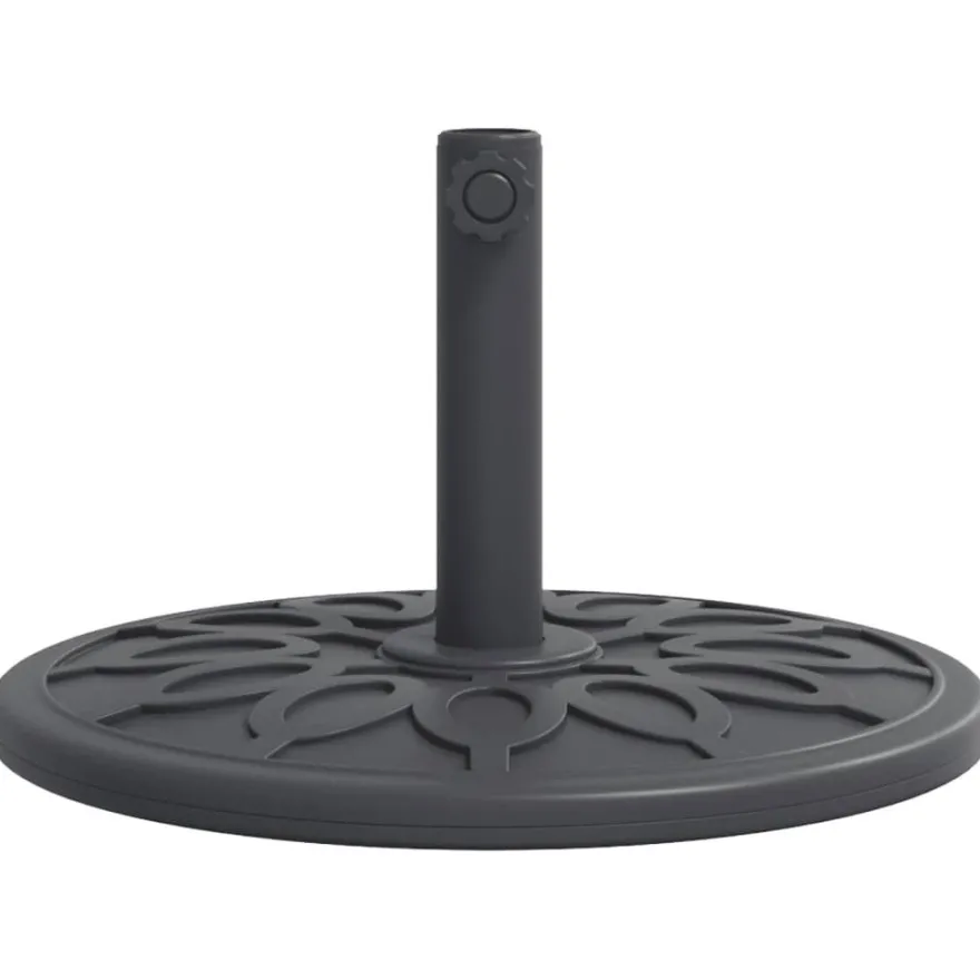vidaXL Sonnenschirmständer für Ø38/48 mm Mast 12 kg Rund