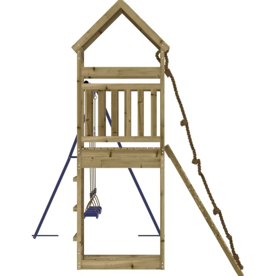 vidaXL Spielturm Imprägniertes Kiefernholz