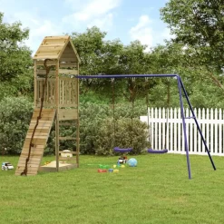 vidaXL Spielturm Imprägniertes Kiefernholz
