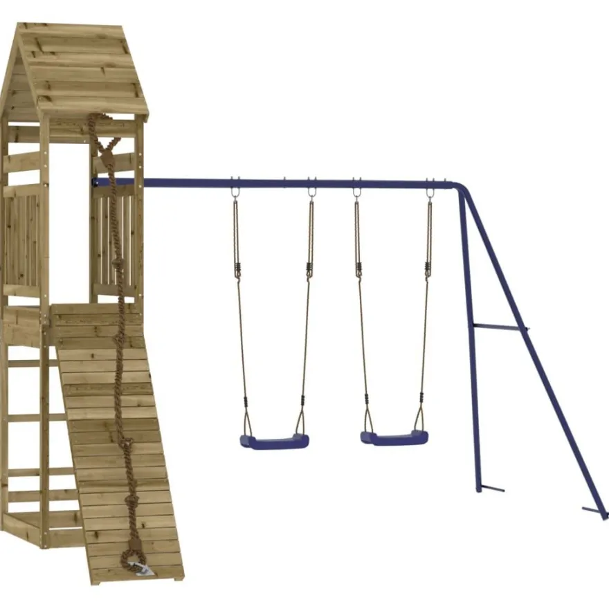 vidaXL Spielturm Imprägniertes Kiefernholz