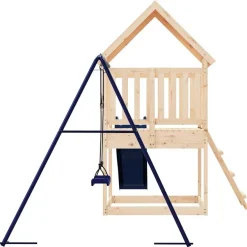 vidaXL Spielturm Massivholz Kiefer