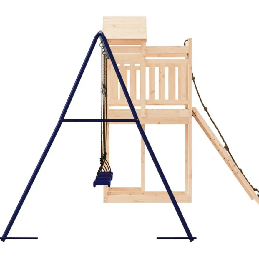 vidaXL Spielturm Massivholz Kiefer