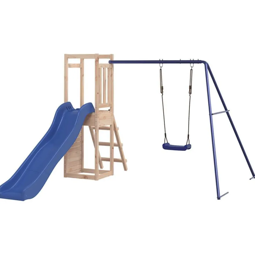 vidaXL Spielturm Massivholz Kiefer