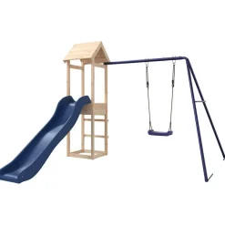 vidaXL Spielturm Massivholz Kiefer