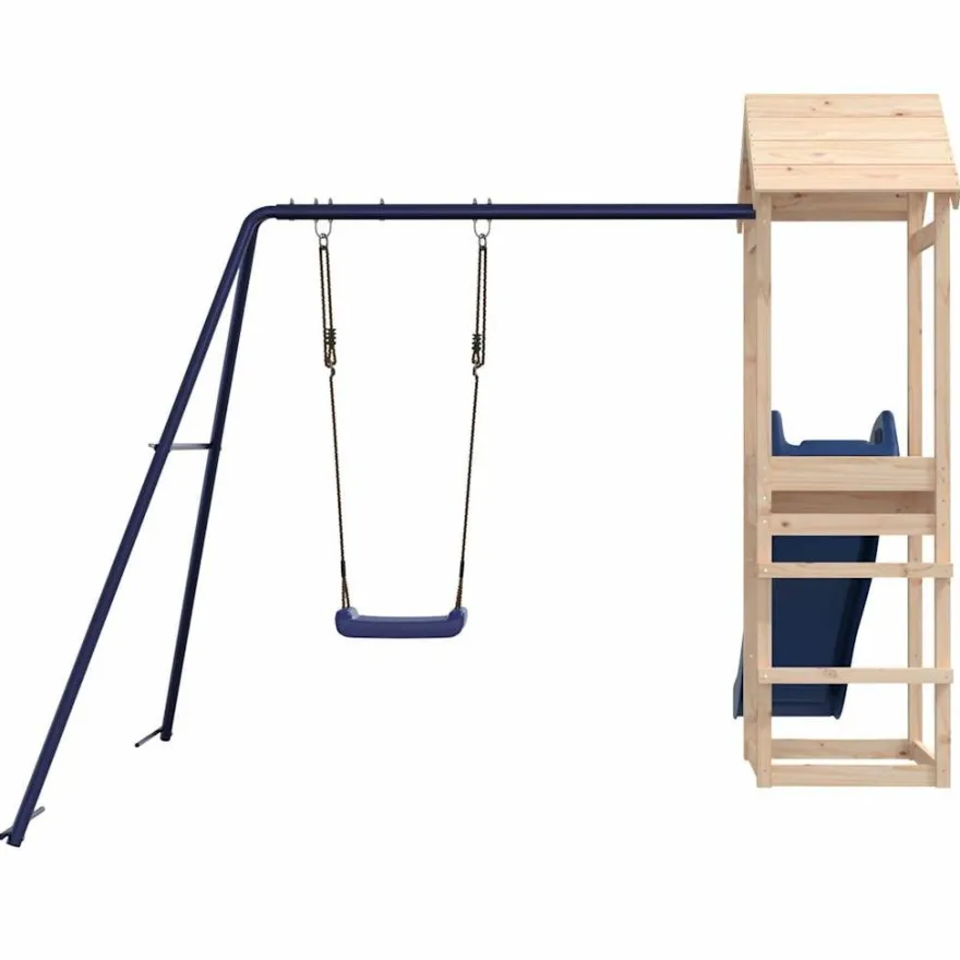 vidaXL Spielturm Massivholz Kiefer