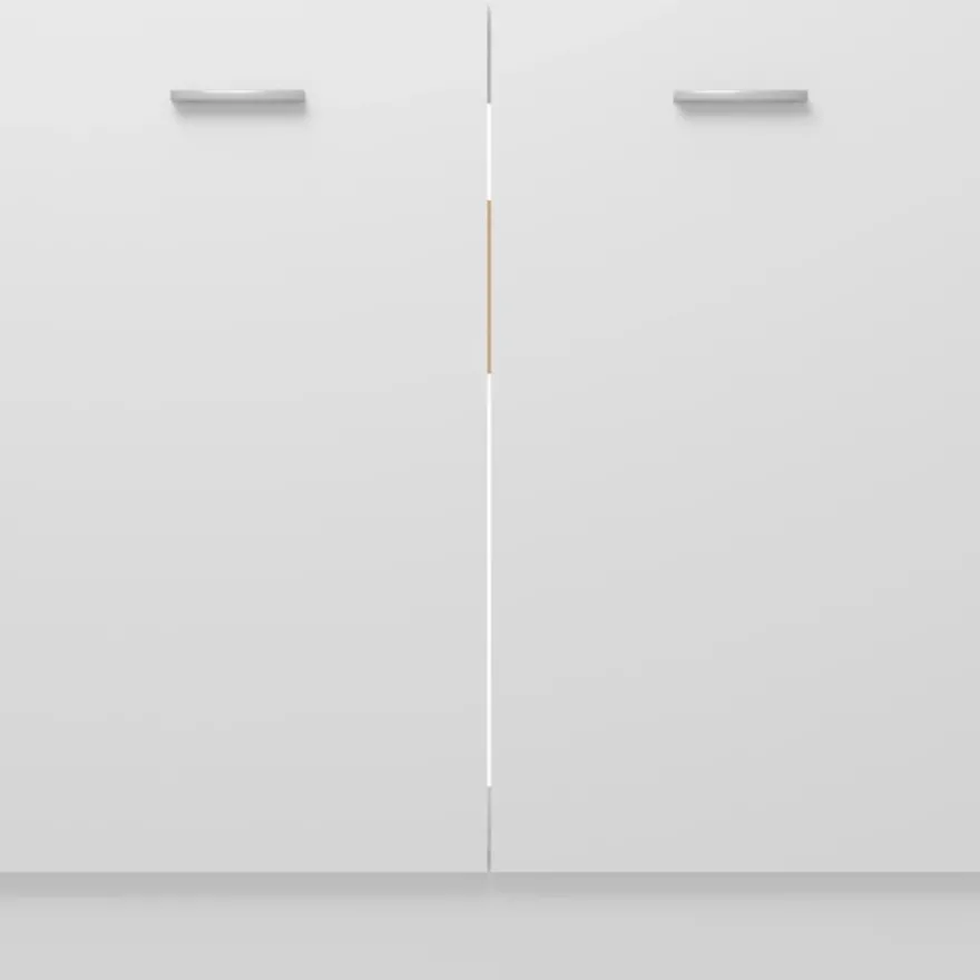 vidaXL Spülenunterschrank Lyon Weiß 80x46x81,5 cm Holzwerkstoff