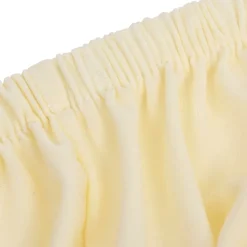 vidaXL Stretch Sofahusse 3-Sitzer Creme Polyester-Jersey