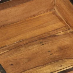 vidaXL Tablett 2 pcs Braun 29 x 31 x 10 cm Massives upgecyceltes Holz
