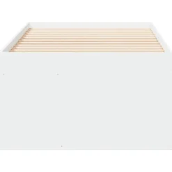 vidaXL Tagesbett mit Schubladen ohne Matratze Weiß 100x200 cm