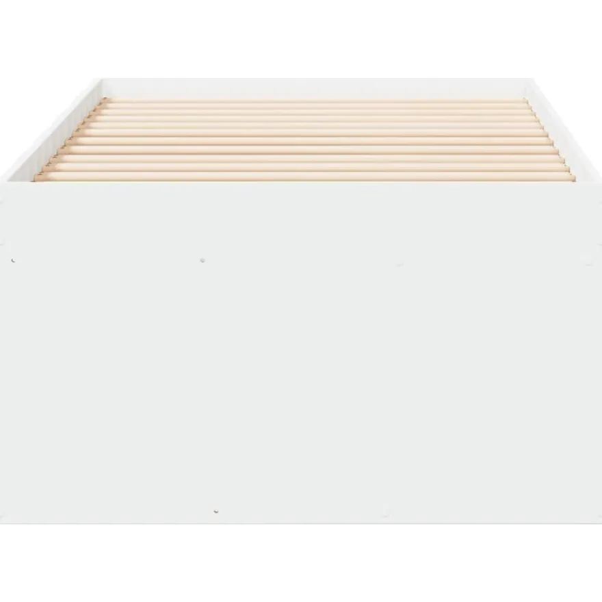 vidaXL Tagesbett mit Schubladen ohne Matratze Weiß 100x200 cm
