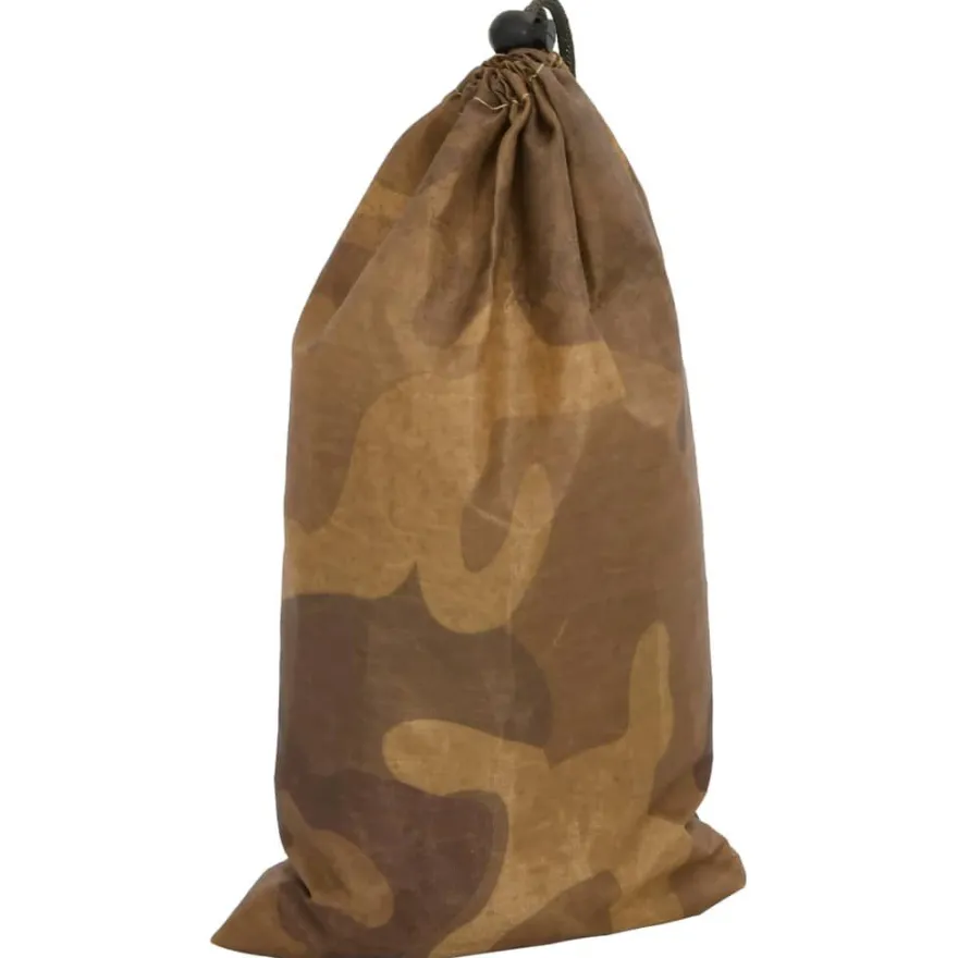 vidaXL Tarnnetz mit Aufbewahrungstasche 312x140 cm Sandfarbe