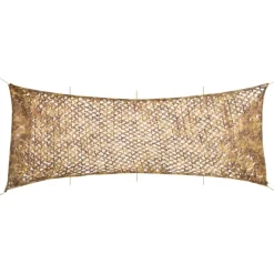 vidaXL Tarnnetz mit Aufbewahrungstasche 833x297 cm Sandfarbe