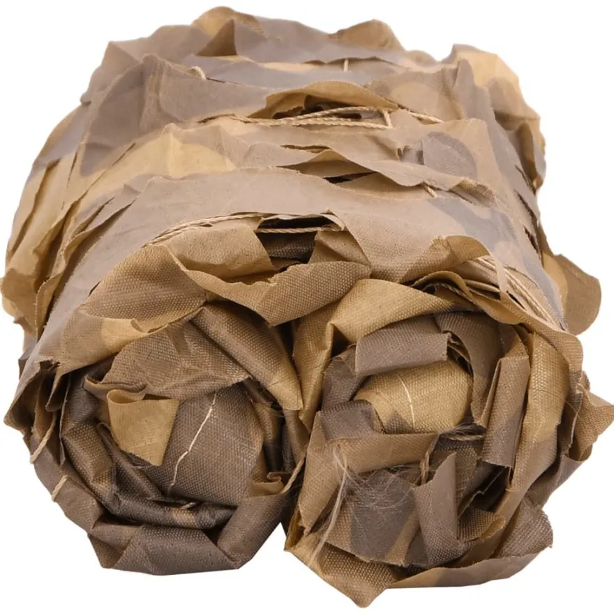 vidaXL Tarnnetz mit Aufbewahrungstasche 833x297 cm Sandfarbe