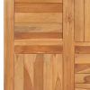 vidaXL Tischplatte Massivholz Teak 70×70×2,5 cm