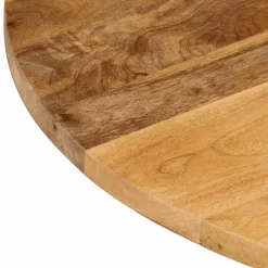 vidaXL Tischplatte Ø 40x2,5 cm Rund Massivholz Mango
