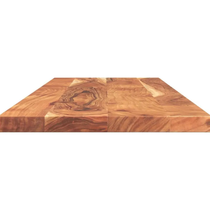 vidaXL Tischplatte 160x50x2,5 cm Rechteckig Massivholz Akazie