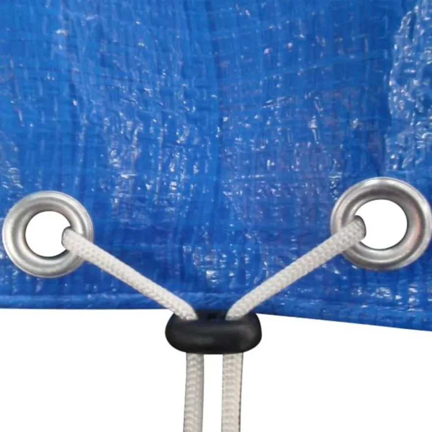 vidaXL Trampolinabdeckung PE 360-367 cm 90 g/m²