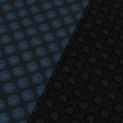 vidaXL Treibende Pool-Solarplane PE 488x244 cm Schwarz und Blau