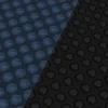 vidaXL Treibende Pool-Solarplane PE 600x400 cm Schwarz und Blau