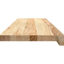 vidaXL Treppenstufen 12 Stk. Unbehandelt 90x25x2 cm Massivholz Eiche