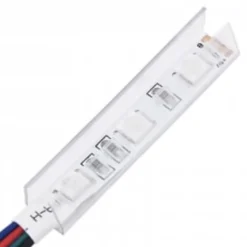 vidaXL TV-Schrank mit LED-Leuchten Weiß 215x36,5x40 cm