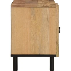 vidaXL TV-Schrank 80x31x46 cm Massivholz Mango