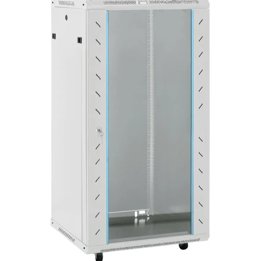 vidaXL 22U Netzwerkschrank auf Rollen 19