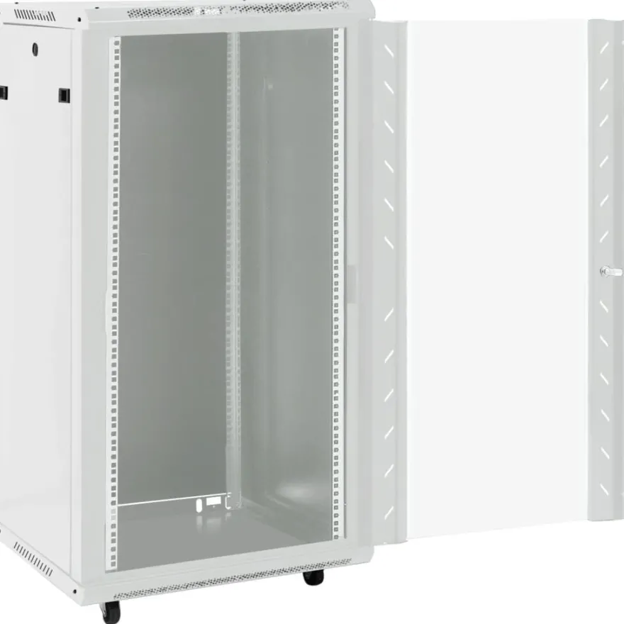vidaXL 22U Netzwerkschrank auf Rollen 19