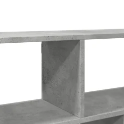 vidaXL Wandregal Betongrau 100x25x50 cm Holzwerkstoff