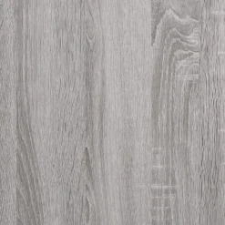 vidaXL Wandregale 2 Stk. Grau Sonoma 80x15x15,5 cm Holzwerkstoff