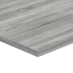 vidaXL Wandregale 4 Stk. Grau Sonoma 80x40x1,5 cm Holzwerkstoff