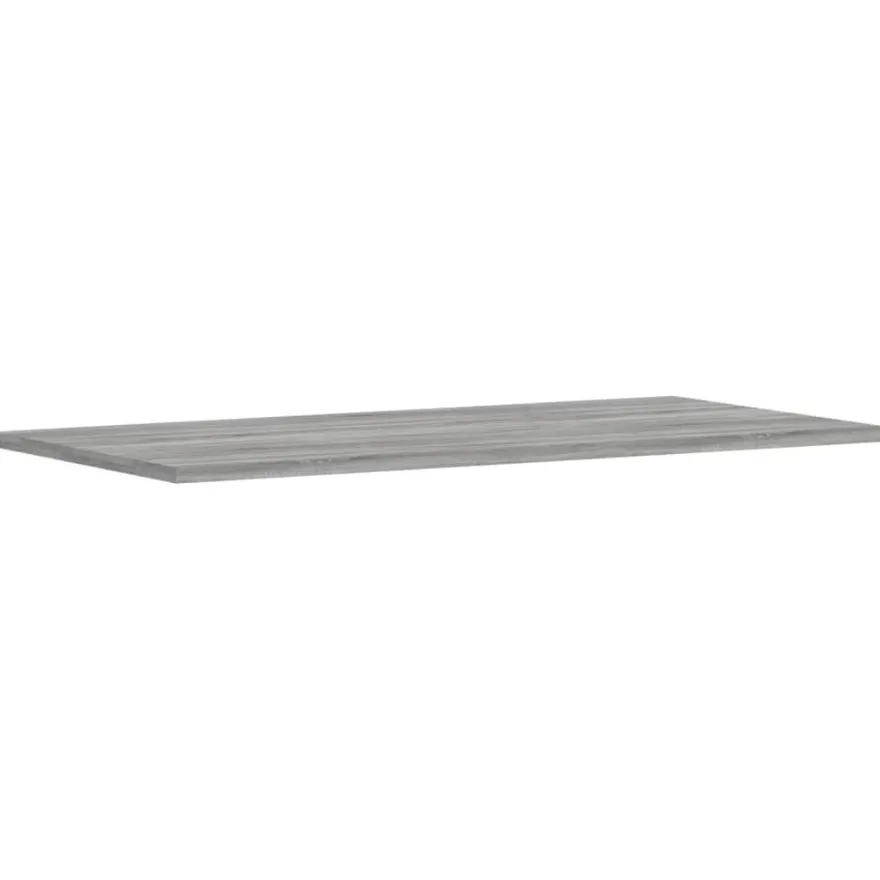 vidaXL Wandregale 4 Stk. Grau Sonoma 80x40x1,5 cm Holzwerkstoff