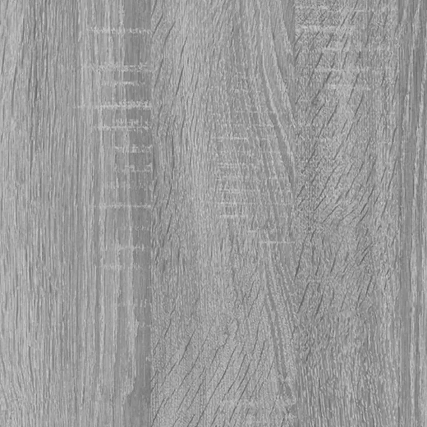 vidaXL Wandregale 4 Stk. Grau Sonoma 100x15x30 cm Holzwerkstoff