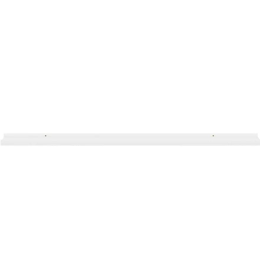 vidaXL Wandregale 4 Stk. Weiß 100x9x3 cm