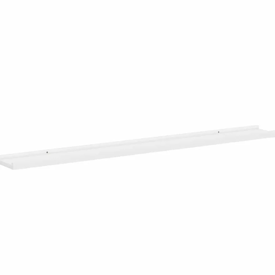 vidaXL Wandregale 4 Stk. Weiß 100x9x3 cm
