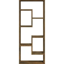 vidaXL Wandregal Räuchereiche 36x16x90 cm Holzwerkstoff