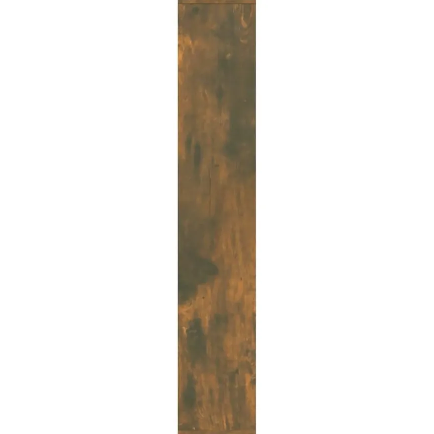 vidaXL Wandregal Räuchereiche 36x16x90 cm Holzwerkstoff