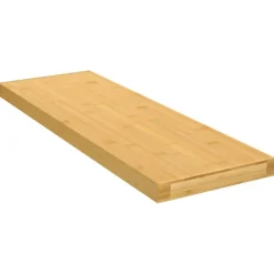 vidaXL Wandregal 60x20x2,5 cm Bambus