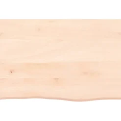vidaXL Wandregal 60x40x(2-4) cm Massivholz Eiche Unbehandelt