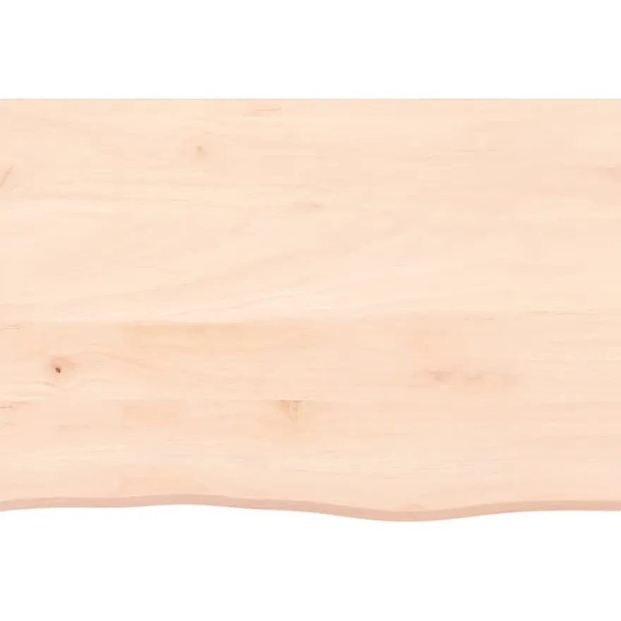 vidaXL Wandregal 60x40x(2-4) cm Massivholz Eiche Unbehandelt