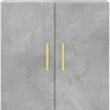 vidaXL Wandschrank Betongrau 60x31x60 cm Holzwerkstoff
