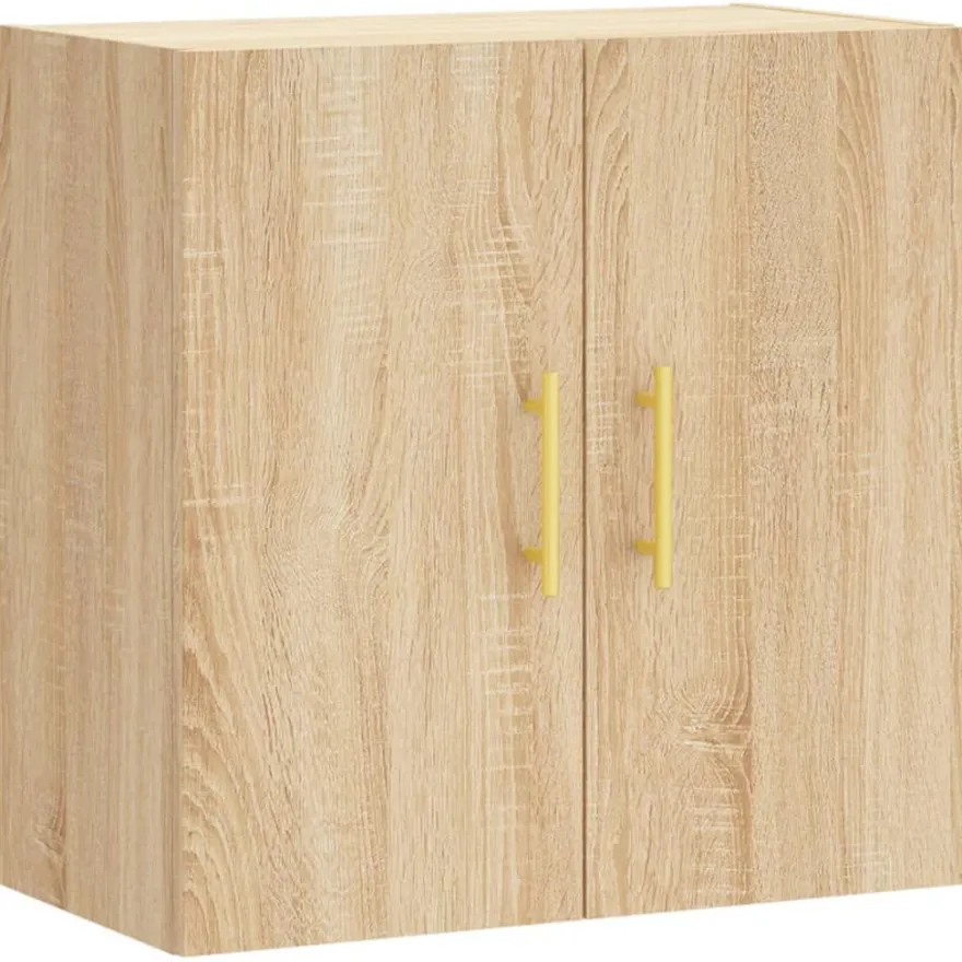 vidaXL Wandschrank Sonoma-Eiche 60x31x60 cm Holzwerkstoff