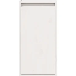 vidaXL Wandschränke 2 Stk. Weiß 30x30x60 cm Massivholz Kiefer