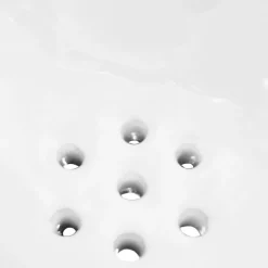 vidaXL Wandurinal mit Spülventil Keramik Weiß