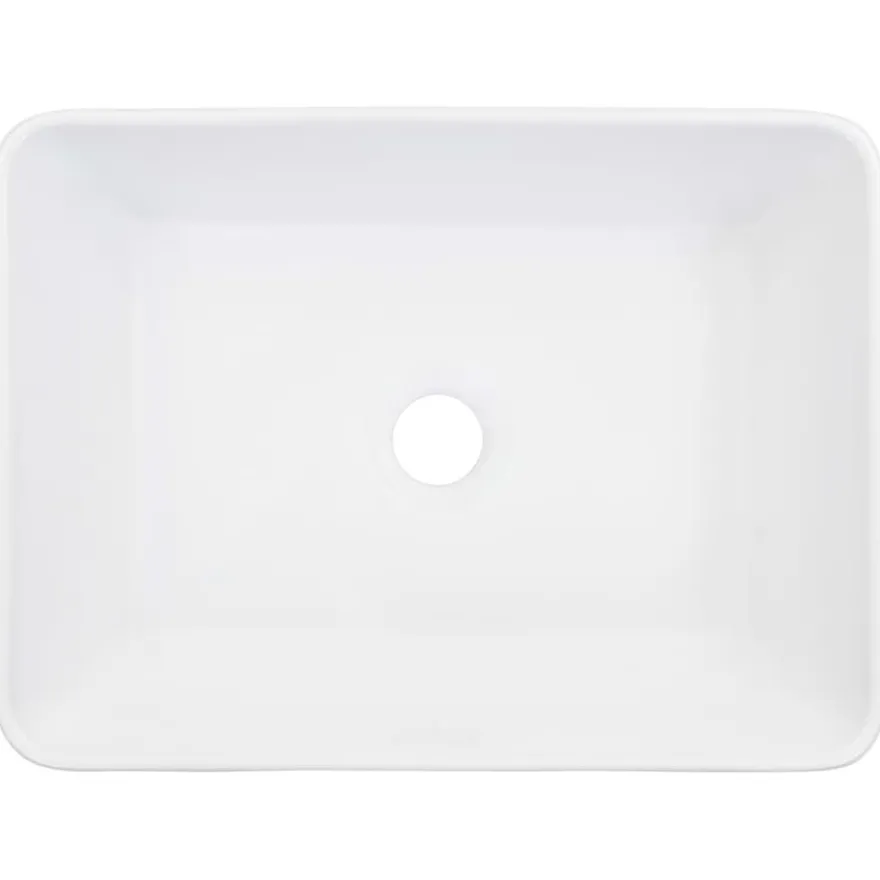 vidaXL Waschbecken 40 x 30 x 13 cm Keramik Weiß