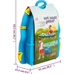 vidaXL Wasserspiel-Koffer 51x21,5x66,5 cm Polypropylen