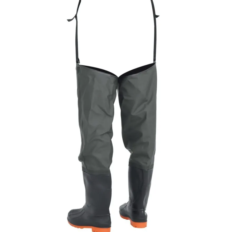 vidaXL Watstiefel Dunkelgrün Gr. 45