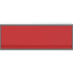 vidaXL Werkzeugschrank mit Speicher Rot und Grau 100 x 25 x 35 cm