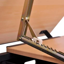 vidaXL Zeichentisch mit neigbarer Tischplatte 2 Schubladen und Hocker